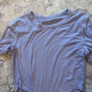 Lululemon Lavender Women’s Short Sleeve Ribbed Tee